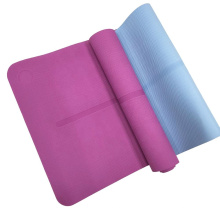 Recyclable Non-Toxin multi color Yoga Mat  make by TPE rubber